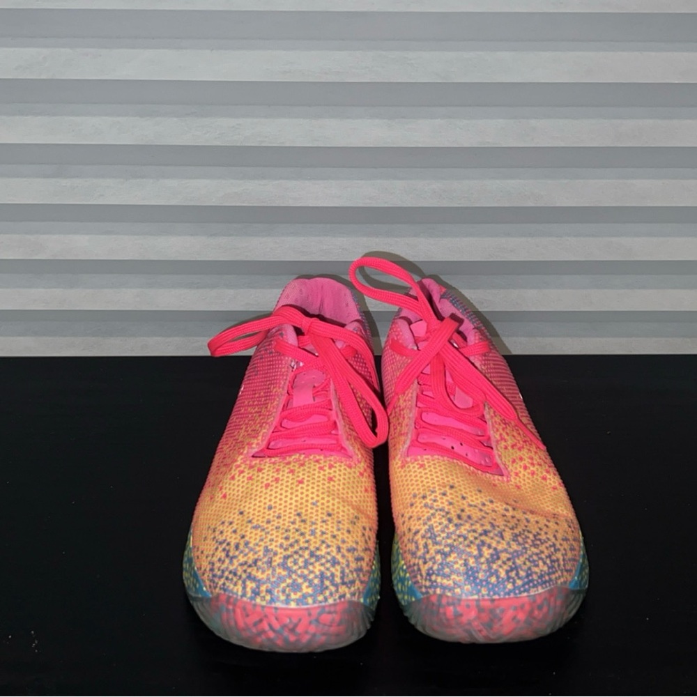 NOBULL Women's Multicolor Neon Glitch Training Shoes - Picture 4 of 9